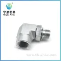 Stainless Steel Twin Ferrules Union Elbows Tube Fitting